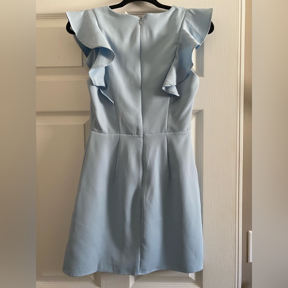 NWOT Ruffle Mini Dress - Picture 5 of 6